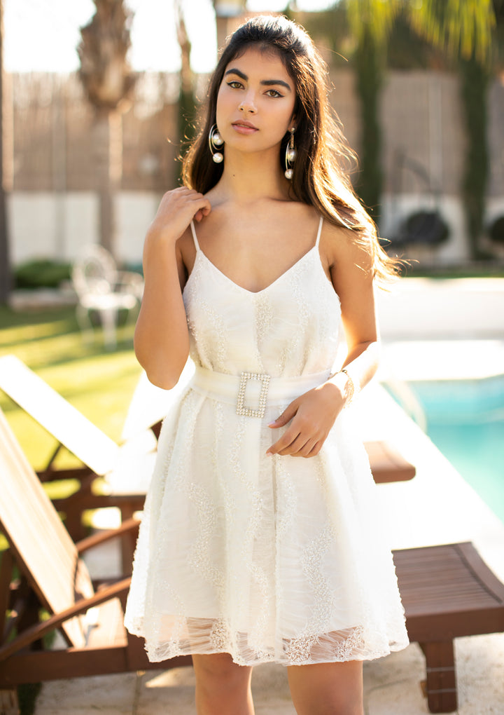 Zoe Mini Dress  Wedding Dress - StudioSharonGuy