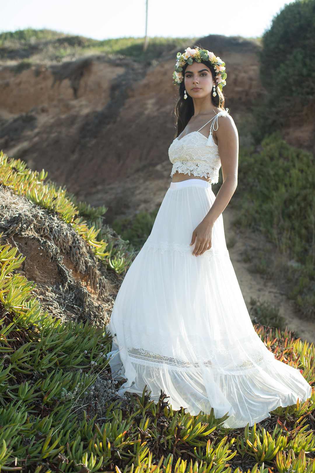 AVRIL BOHO SKIRT  Wedding Dress - StudioSharonGuy