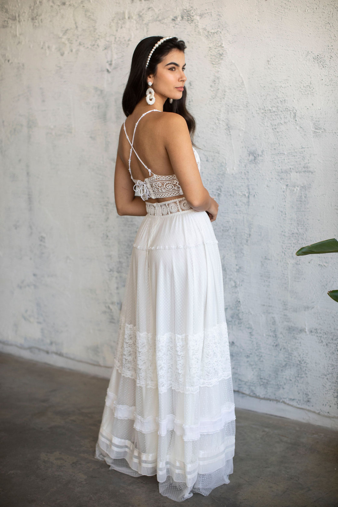 LIRI LACE BRIDAL TOP  Wedding Dress - StudioSharonGuy